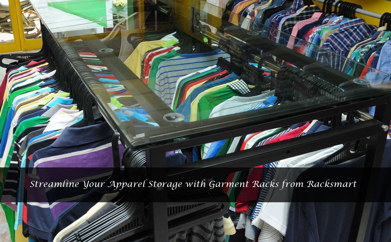 Streamline Your Apparel Storage with Garment Racks from Racksmart