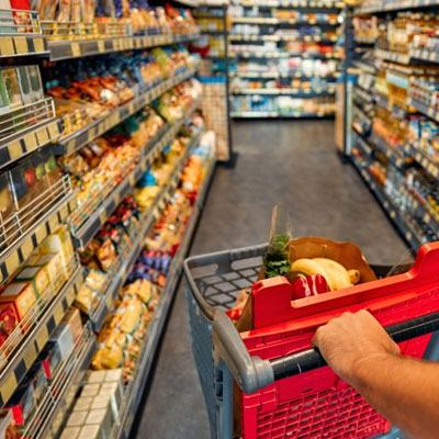 Slotted Angle Rack Retail & Supermarkets